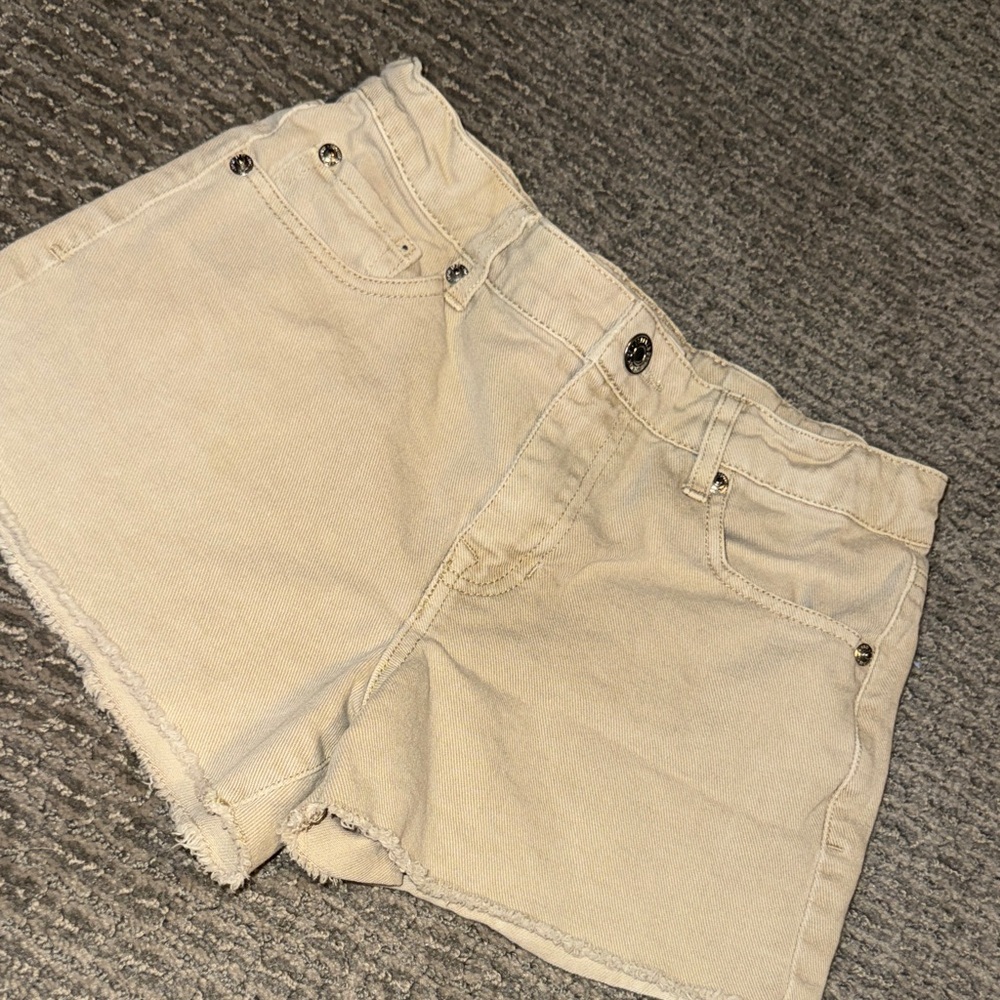 Girls Size 9/10 Forever 21 Kids High-Rise Denim Cutoff Shorts